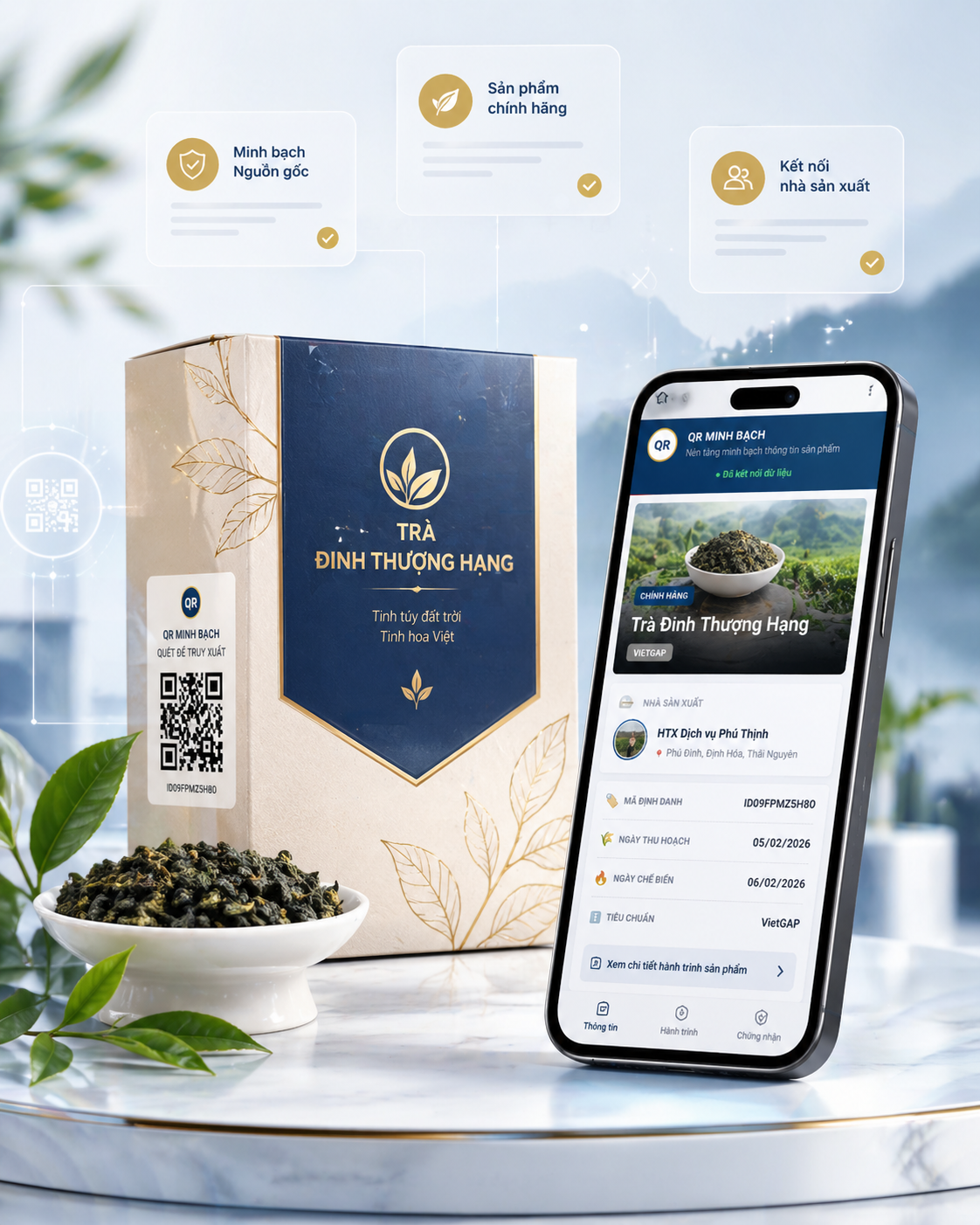 QR Minh Bạch - minh bạch thông tin sản phẩm bằng mã QR